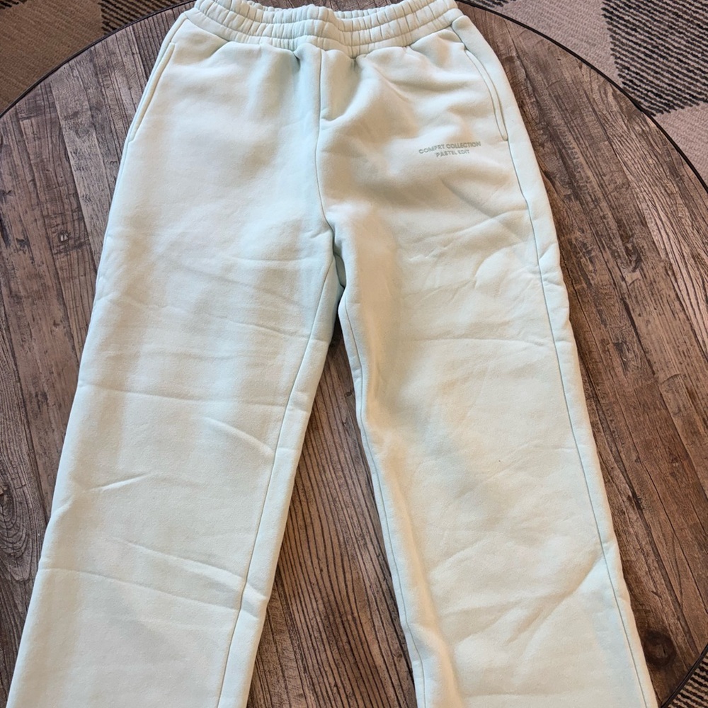 Comfort Pastel Mint Sweatpants